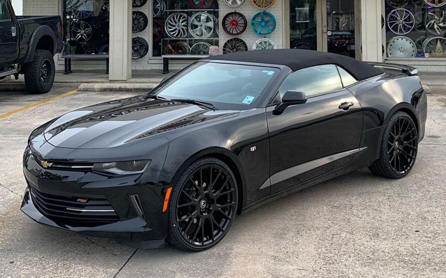 Chevrolet Camaro RS Convertible on Forgiato Wheels (FLOW 001) '2019